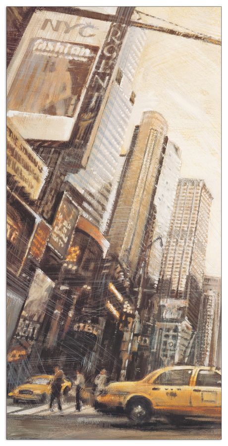 artopweb Daniels - Times Square I Decorative MDF Panel (60x120cm)