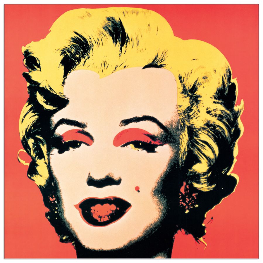 Warhol - Marilyn, 1967, Decorative MDF Panel (65x71cm)