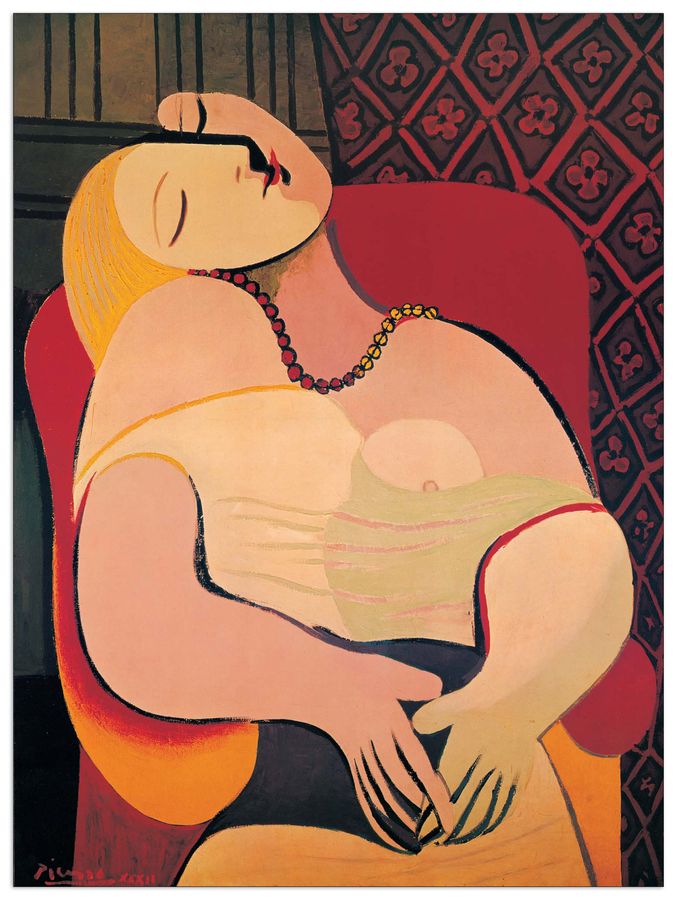 artopweb Picasso - L'Empire des Lumières Decorative MDF Panel (54x72cm)