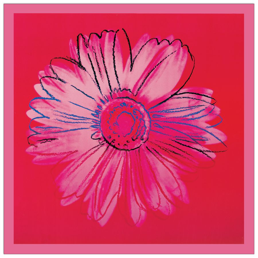 Warhol - Daisy, C.1982, Decorative MDF Panel (51x51cm)
