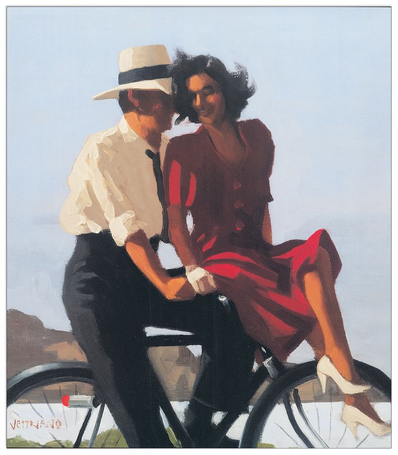 Vettriano - Lazy Hazy Days, Decorative MDF Panel (46x53cm)