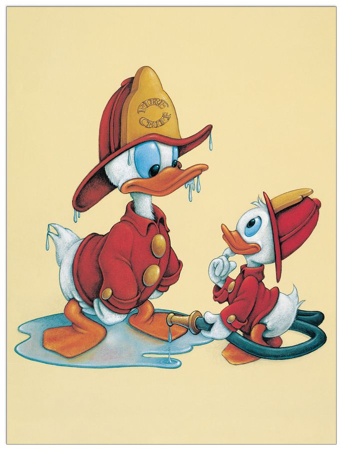 Disney - Chief Donald Duck, Decorative MDF Panel (41x51cm)