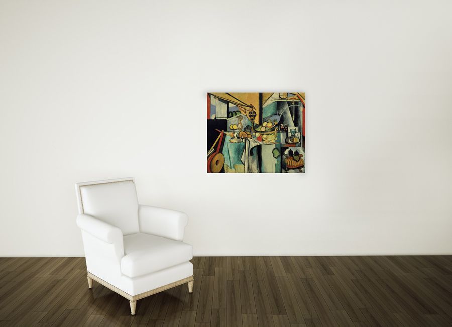 Matisse - Still Life After Jan Davidsz, Decorative MDF Panel (80x65cm)