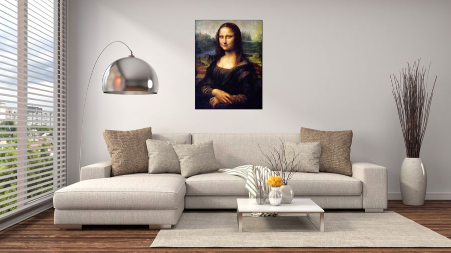 Da Vinci Leonardo - Mona Lisa, Decorative MDF Panel (60x80cm)