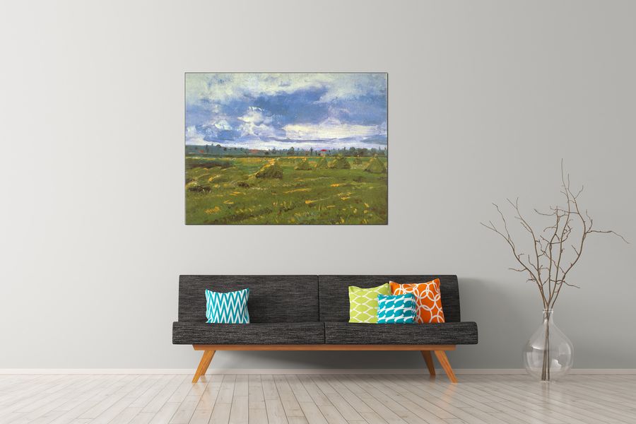 Van Gogh Vincent - Stacks, Decorative MDF Panel (120x90cm)