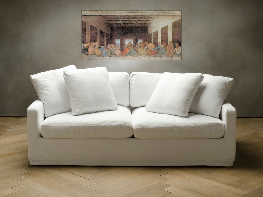 Da Vinci - The Last Supper (Today), Decorative MDF Panel (100x50cm)