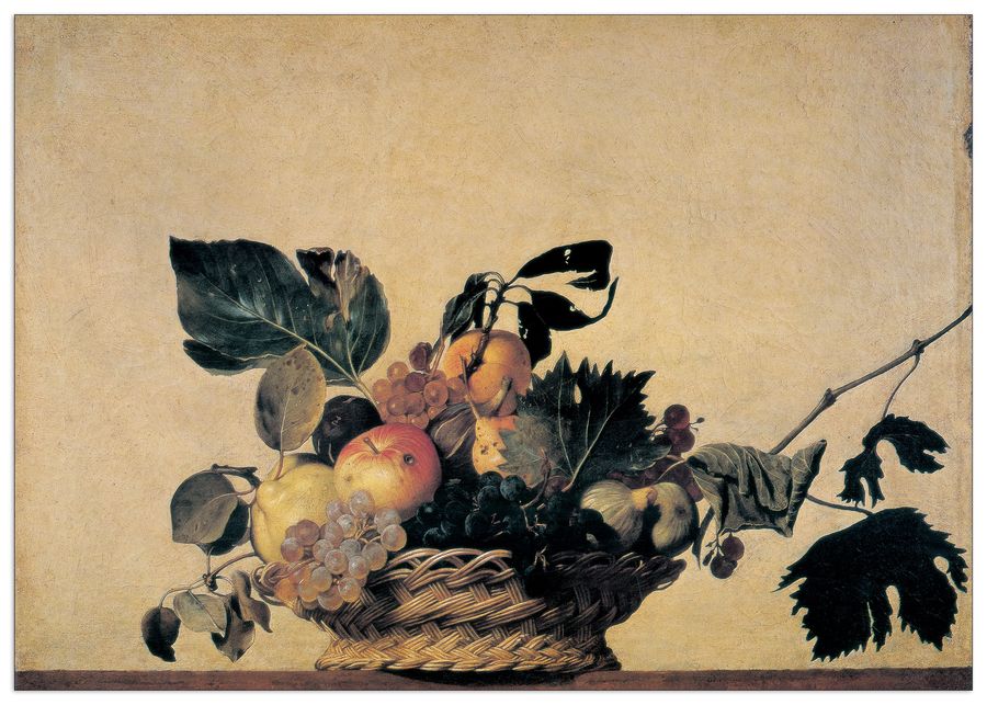 Caravaggio - Fruit, Decorative MDF Panel (140x99cm)