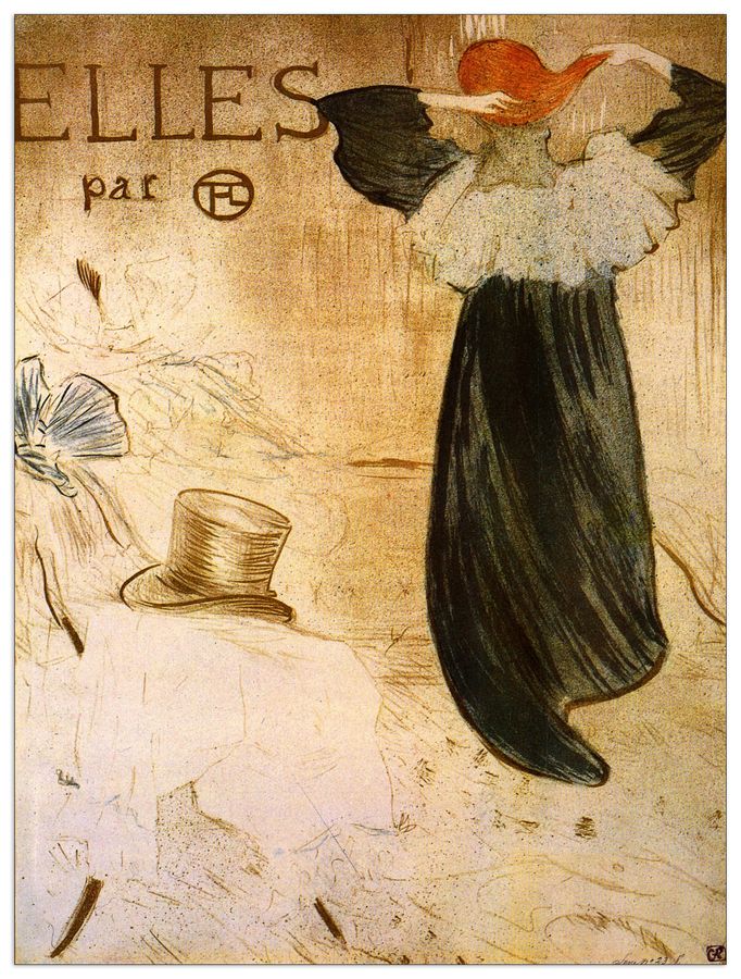 Toulouse-lautrec - Frontispiece, Decorative MDF Panel (60x80cm)