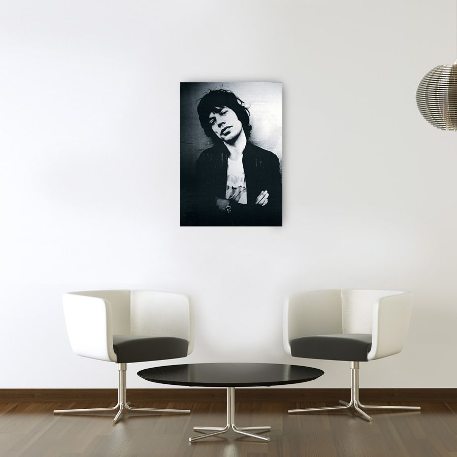 Null - Mick Jagger, Decorative MDF Panel (55x80cm)