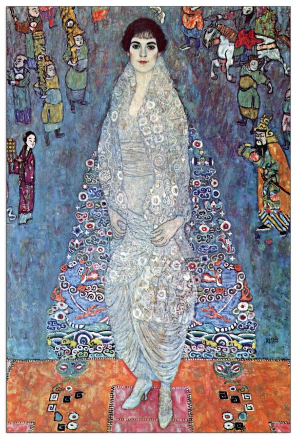 Klimt Gustav - Baroness Elizabeth, Decorative MDF Panel (90x135cm)