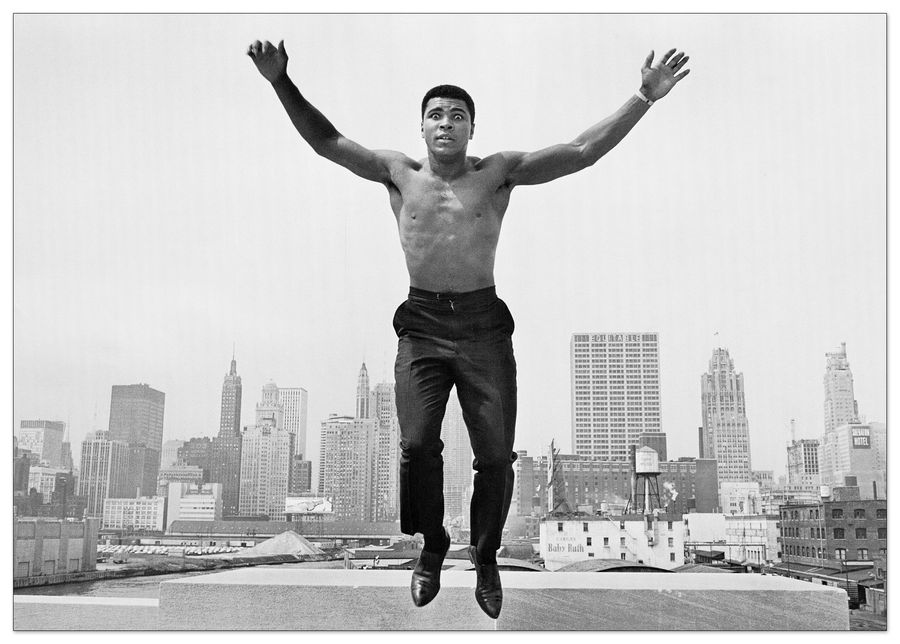 Anonymous - Muhammad Ali, Decorative MDF Panel (70x50cm)