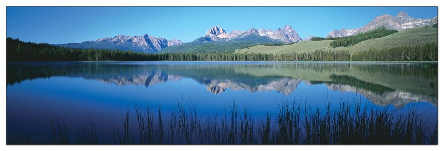 World Panoramic - U.S.A. Panoramic, Decorative MDF Panel (120x38cm)