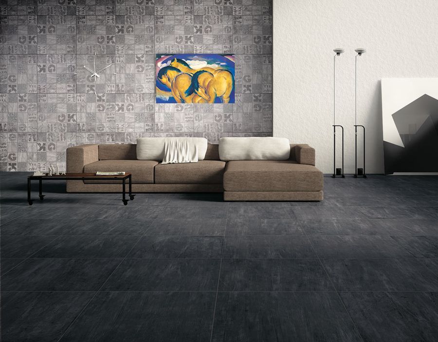 Marc - Little Yellow Horses, Decorative MDF Panel (100x63cm)