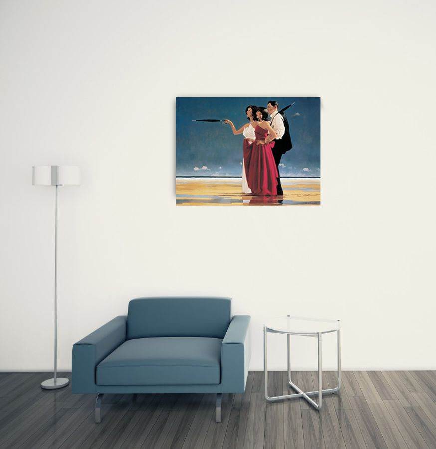 Vettriano - The Missing Man I, Decorative MDF Panel (80x60cm)