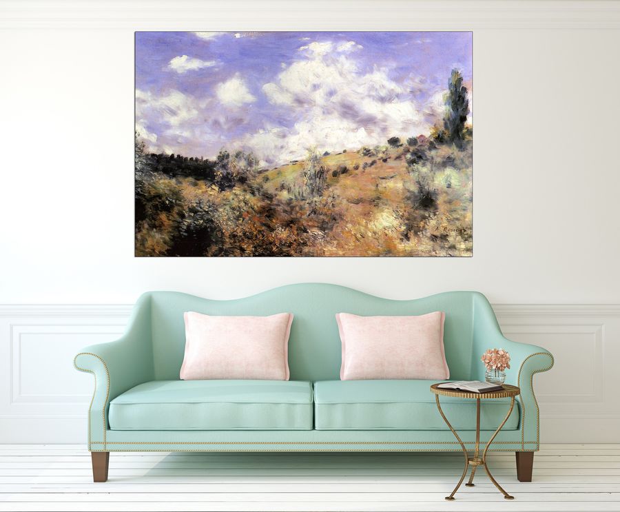 Renoir Pierre-auguste - The blast, Decorative MDF Panel (135x90cm)