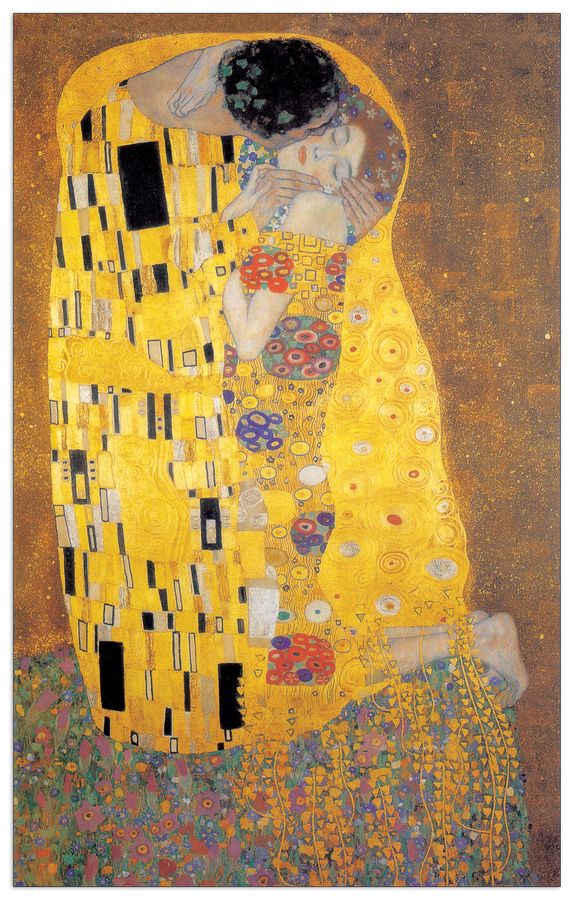 Klimt - The Kiss, Decorative MDF Panel (88x140cm)