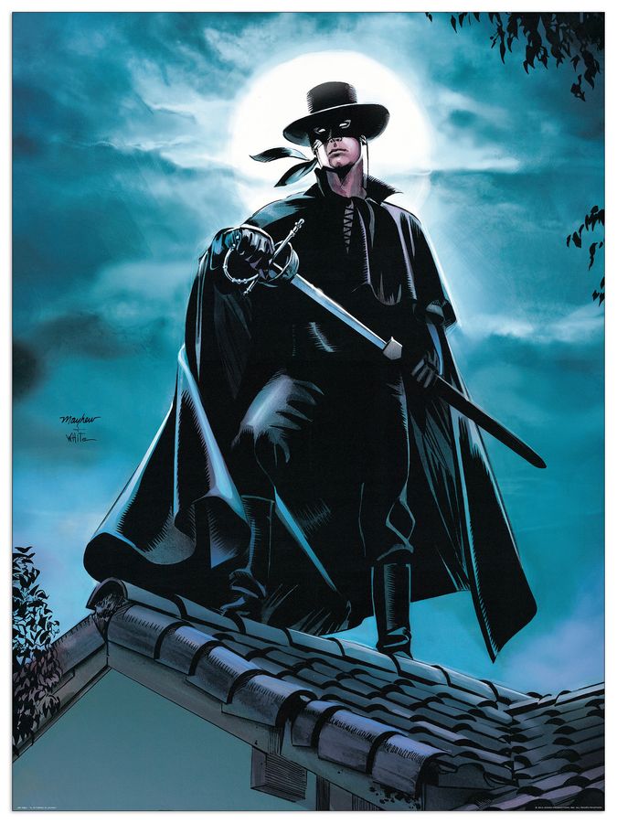 Anonymous - Il Ritorno Di Zorro, Decorative MDF Panel (60x80cm)