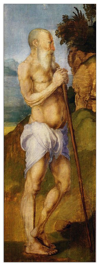 Albrecht Dürer - St. Onophrius, Decorative MDF Panel (50x140cm)