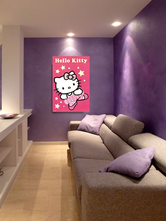 Null - Hello Kitty, Decorative MDF Panel (60x90cm)