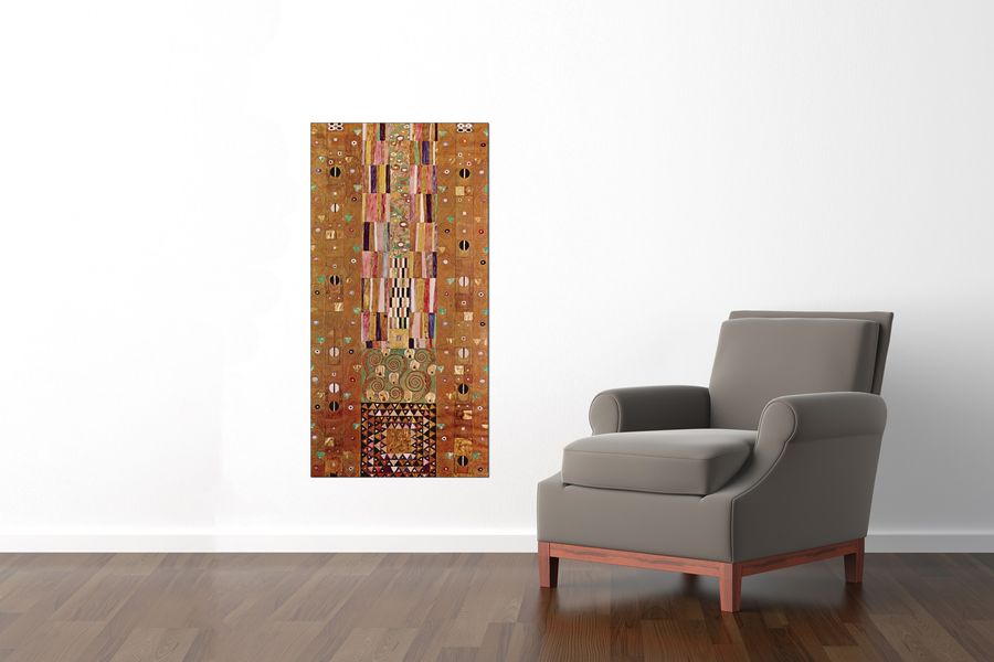 Klimt Gustav - Frieze, Decorative MDF Panel (70x140cm)