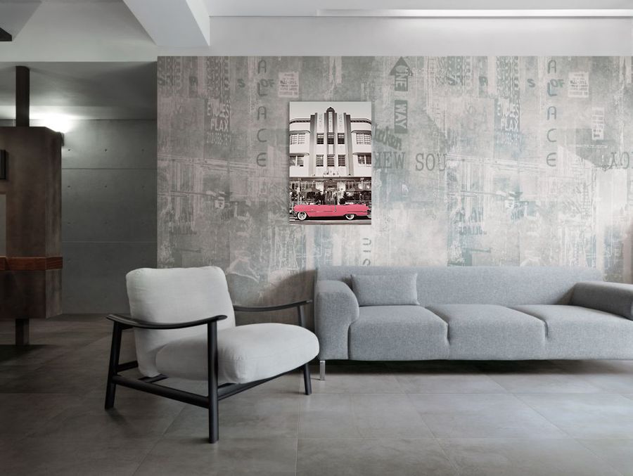 Cadillac - Pink Cadillac, Decorative MDF Panel (60x90cm)
