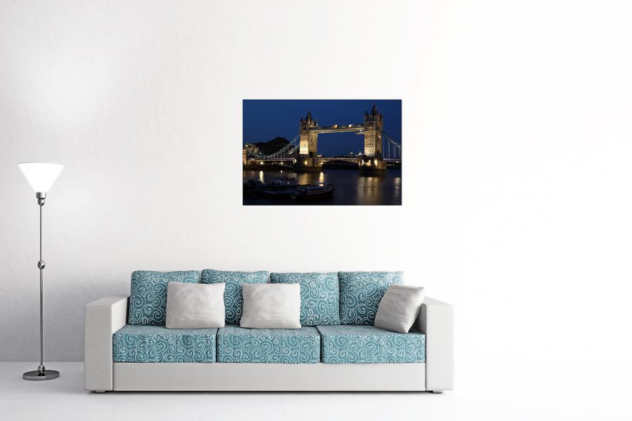 Art Studio - Tower bridge London, Decorative MDF Panel (90x60cm)