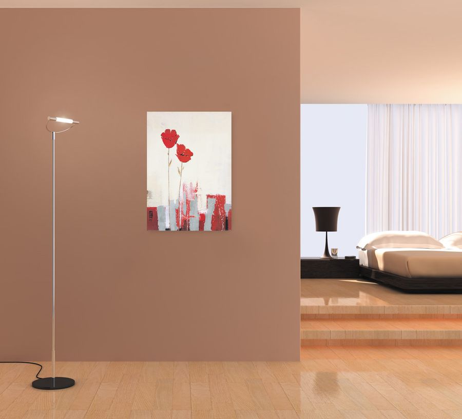 Estudio Art - Fiory Roja, Decorative MDF Panel (50x70cm)