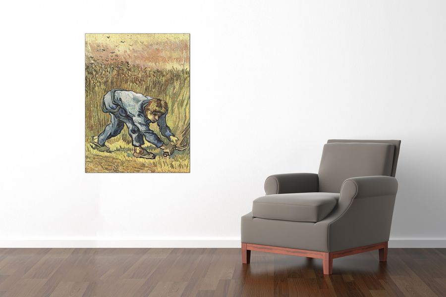 Van Gogh Vincent - The sower with sickle, Decorative MDF Panel (90x120cm)