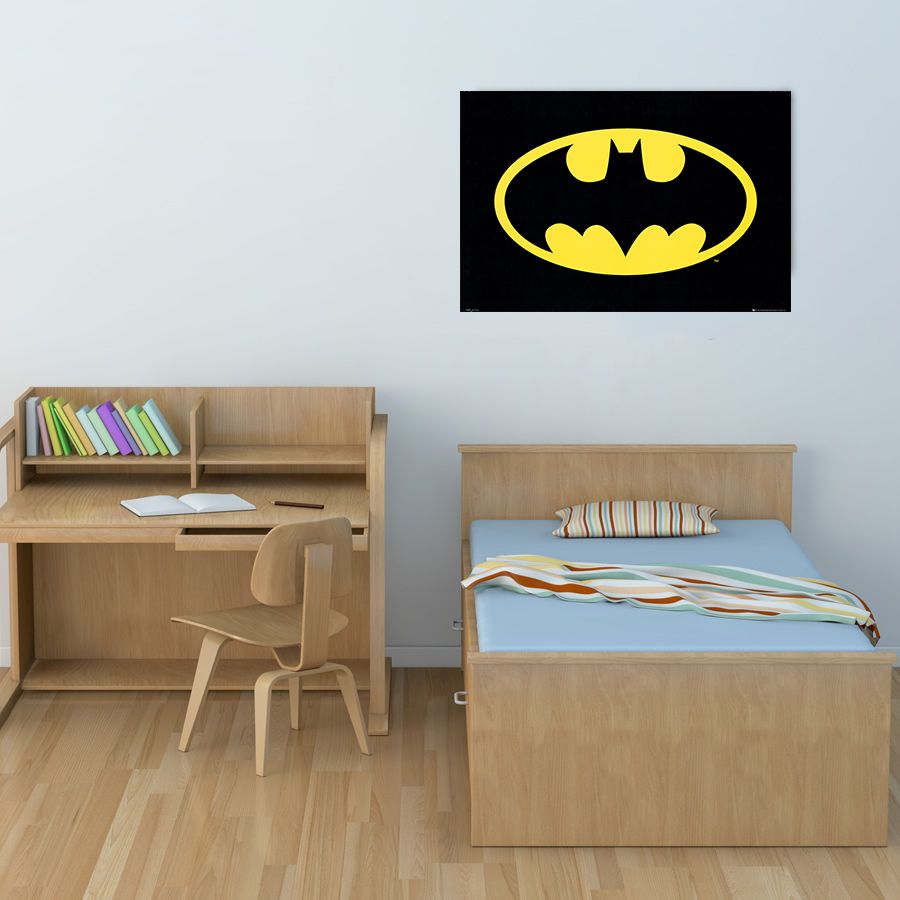 Batman - Bat Man Logo, Decorative MDF Panel (60x90cm)