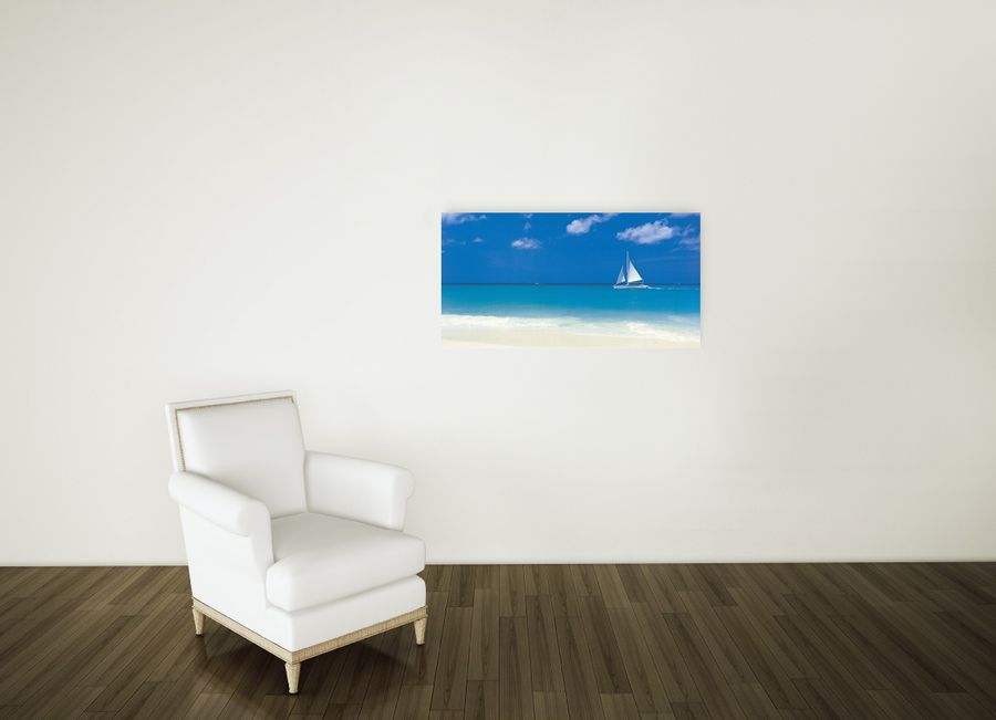 Anonymous - Spiaggia, Decorative MDF Panel (104x54cm)