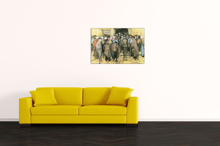 Van Gogh Vincent - The National Lottery, Decorative MDF Panel (90x60cm)