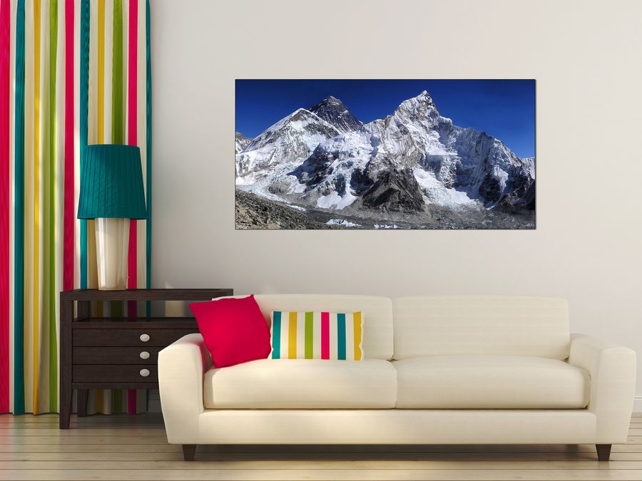 Art Studio - Mount Everest, Decorative MDF Panel (140x70cm)