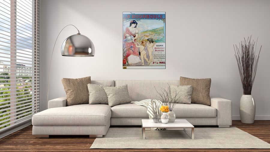 La Bourboule, Decorative MDF Panel (60x80cm)