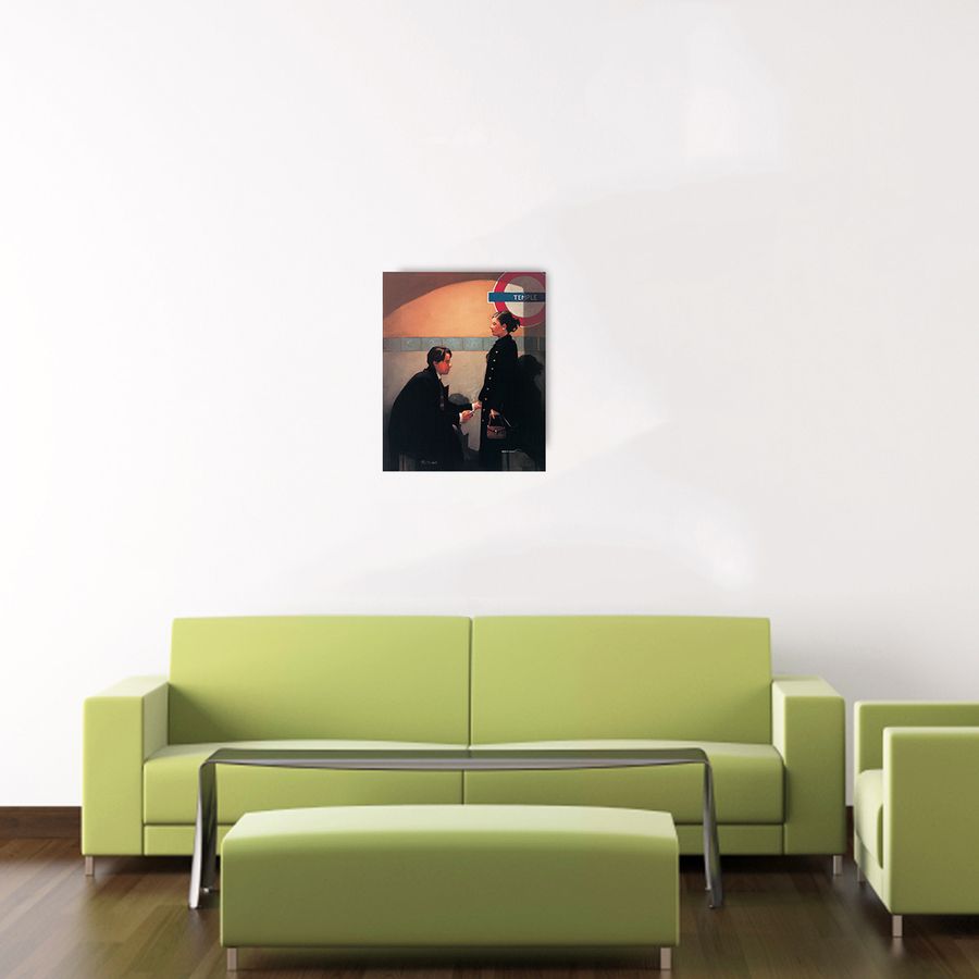 Vettriano - The Runaways, Decorative MDF Panel (32x40cm)