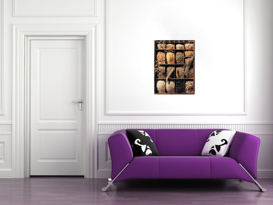 Ricter - Cereali E Riso, Decorative MDF Panel (60x80cm)