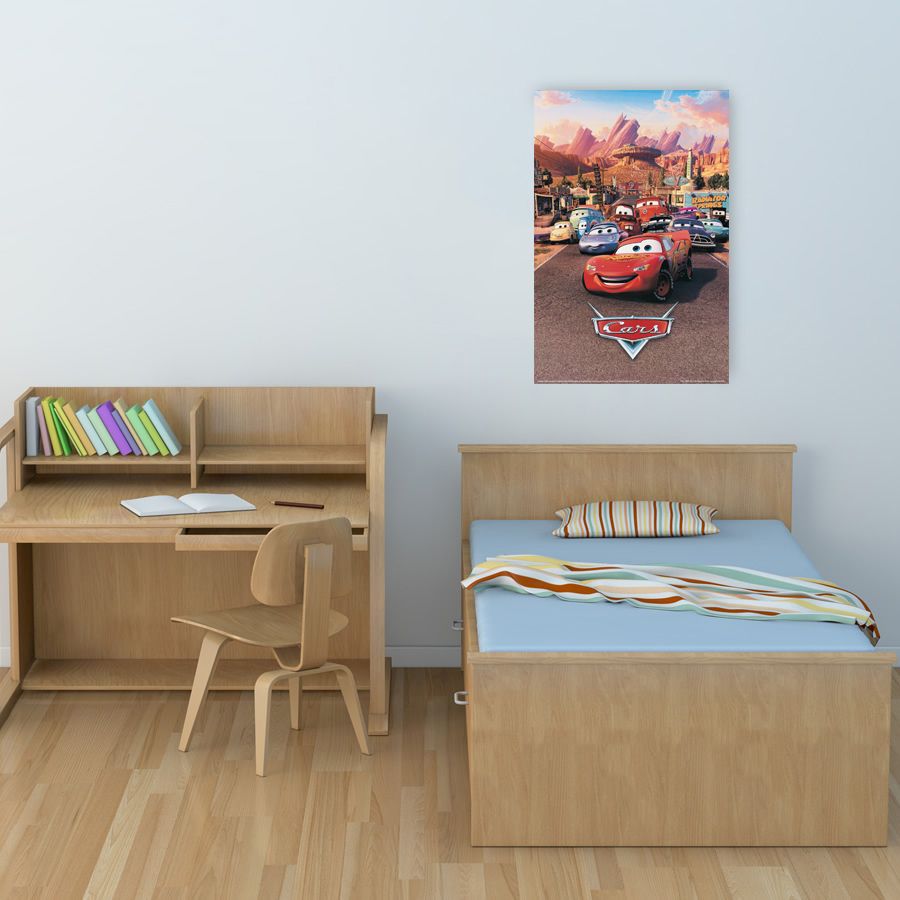 Disney - Cars One Sheet, Decorative MDF Panel (60x90cm)