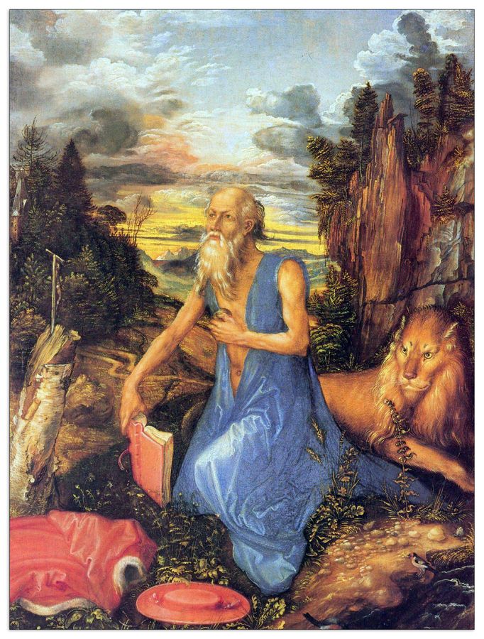 Albrecht Dürer - Jerome Bubender, Decorative MDF Panel (60x80cm)