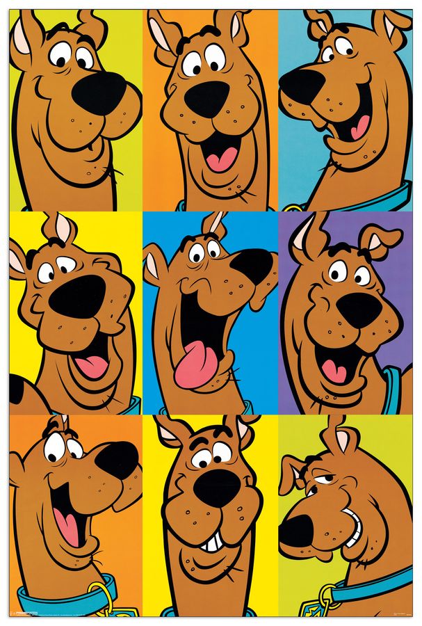 Null - Scooby Doo, Decorative MDF Panel (60x90cm)