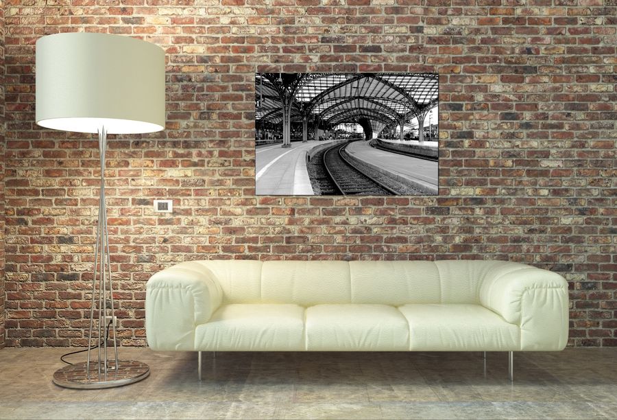 Art Studio - Cologne Main Station, Decorative MDF Panel (90x60cm)