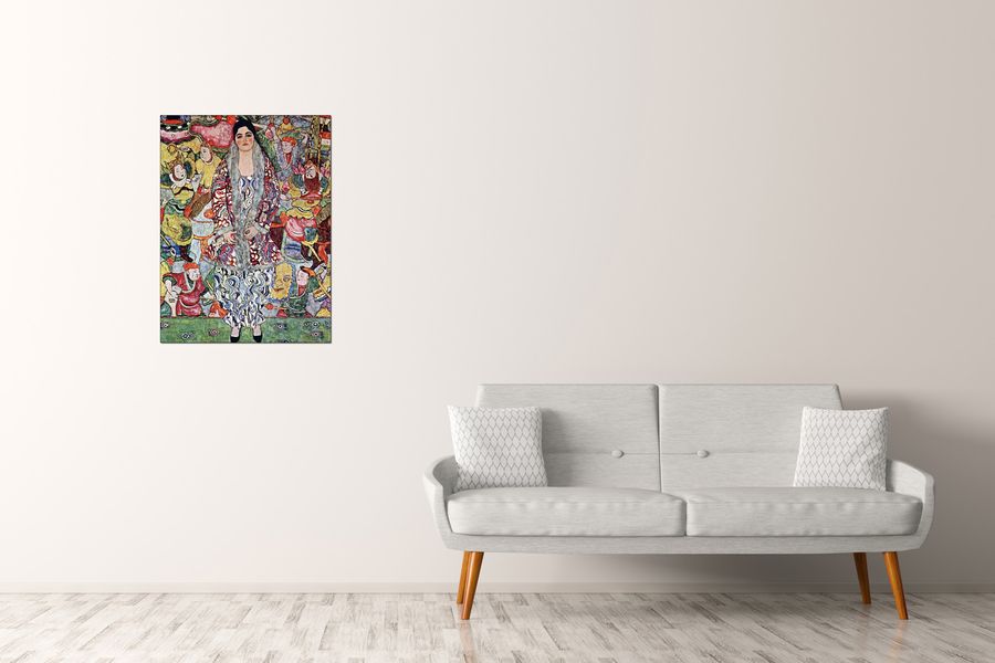 Klimt Gustav - Portrait of Frederika Maria Beer, Decorative MDF Panel (60x80cm)