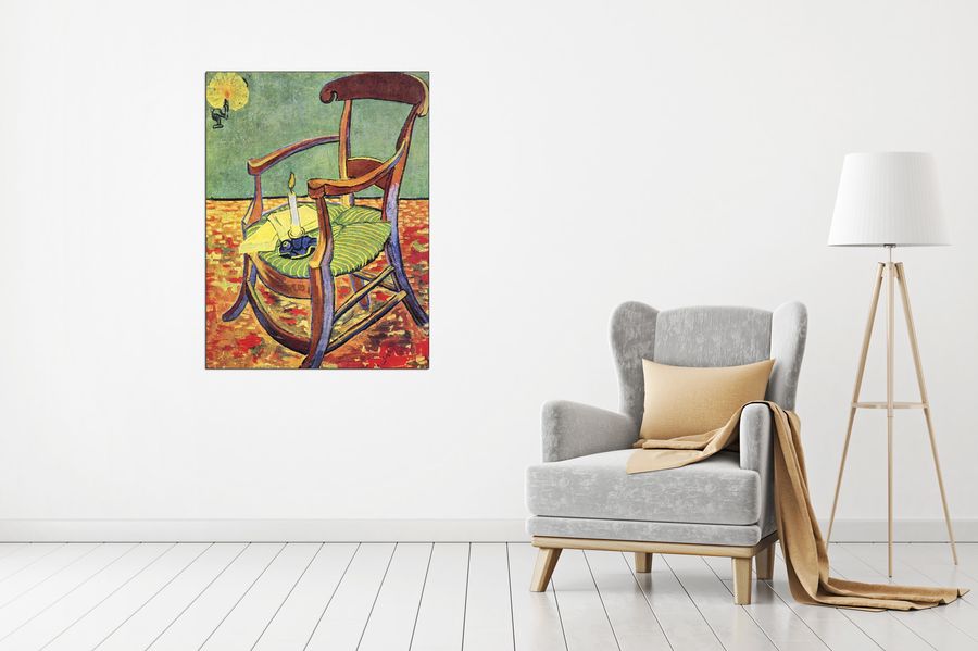 Van Gogh Vincent - Paul Gauguin's chair, Decorative MDF Panel (60x80cm)