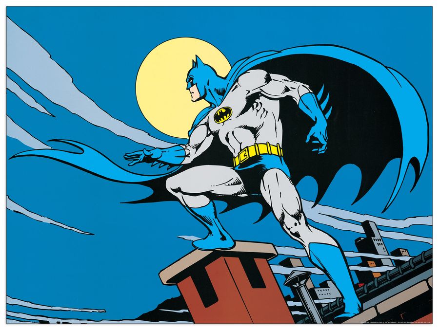 Dc Comics - Gotham City, Decorative MDF Panel (80x60cm)