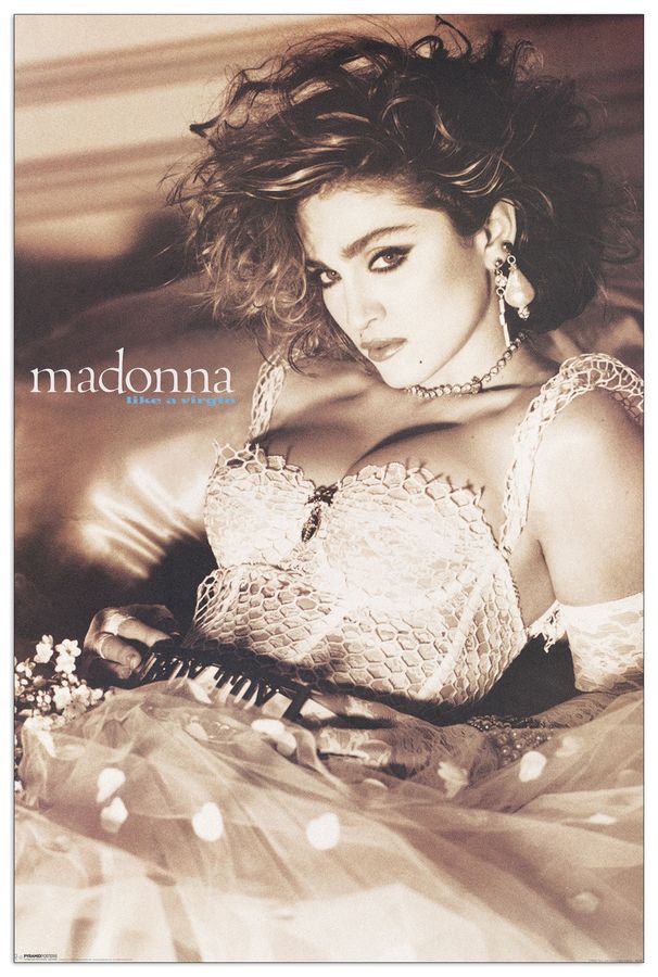 artopweb Null - Madonna Like a Virgin Decorative MDF Panel (60x90cm)