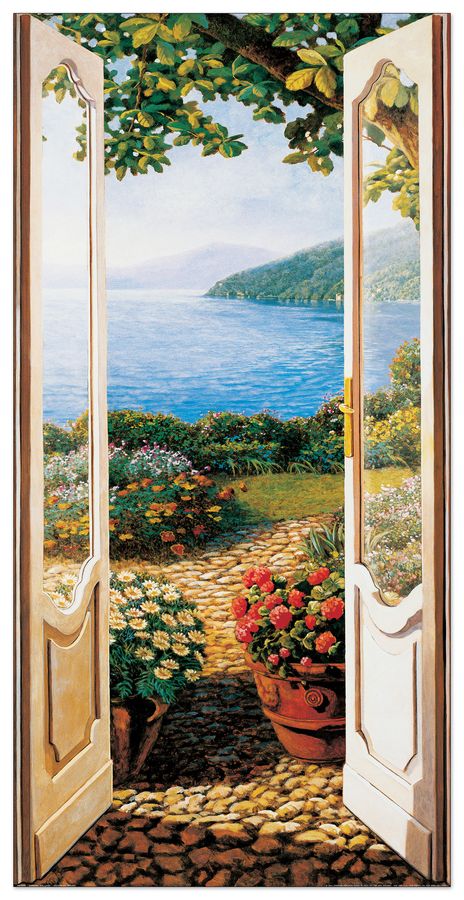 Del Missier - Giardino Sul Lago, Decorative MDF Panel (50x100cm)