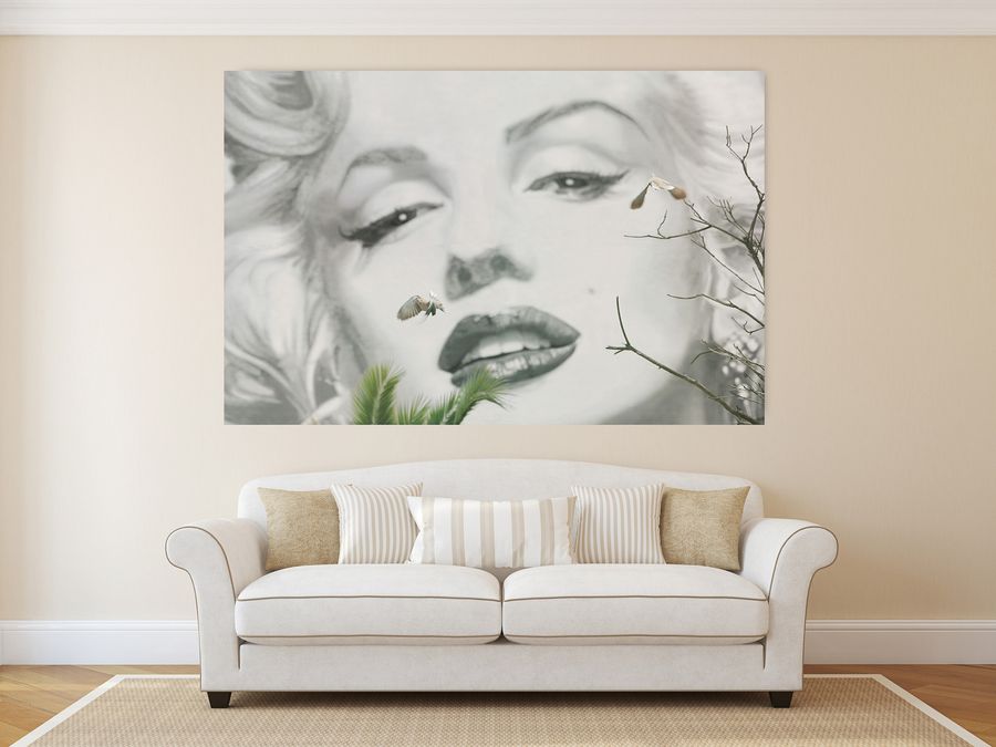 Valery Hache - Marilyn A Cannes, Decorative MDF Panel (175x115cm)