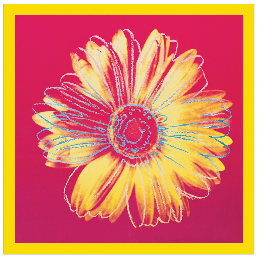 Warhol - Daisy, C.1982, Decorative MDF Panel (91x101cm)