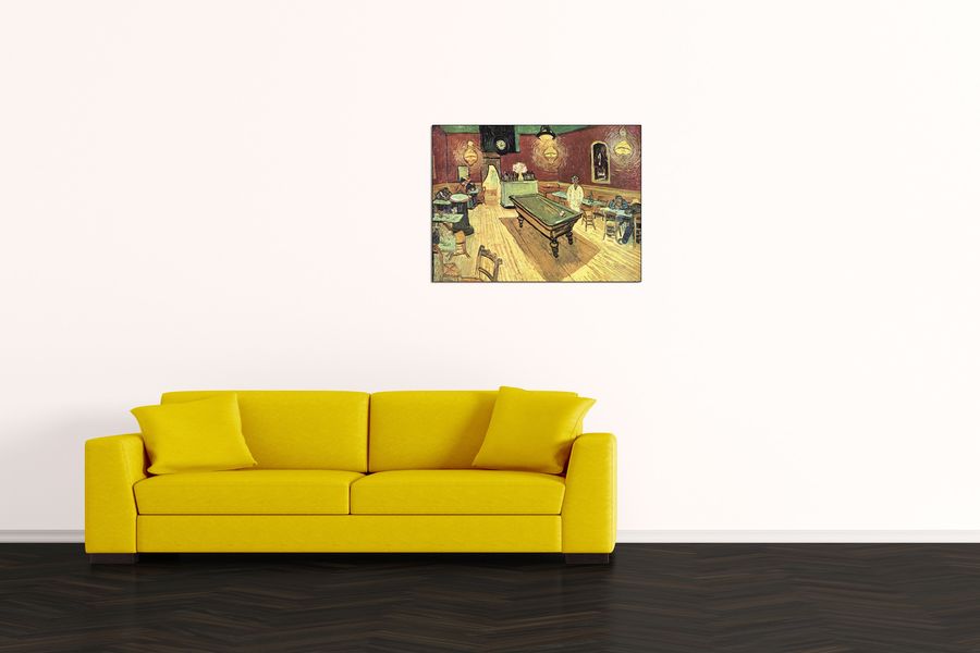 Van Gogh Vincent - The Night Cafe on Place Lamartine in Arles, Decorative MDF Panel (80x60cm) Van Gogh Vincent - The Night Cafe on Place Lamartine in Arles, Decorative MDF Panel (80x60cm)