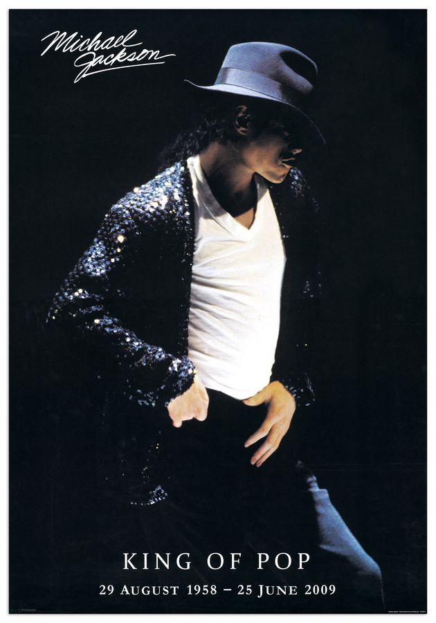 Null - Michael Jackson (King of Pop), Decorative MDF Panel (69x99cm)