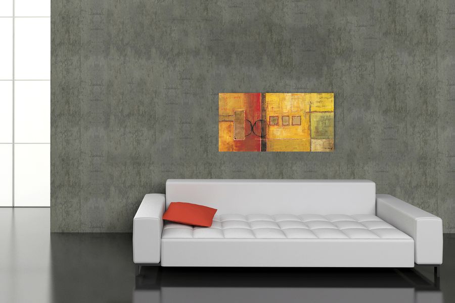 Klung - Harmony I, Decorative MDF Panel (138x70cm)