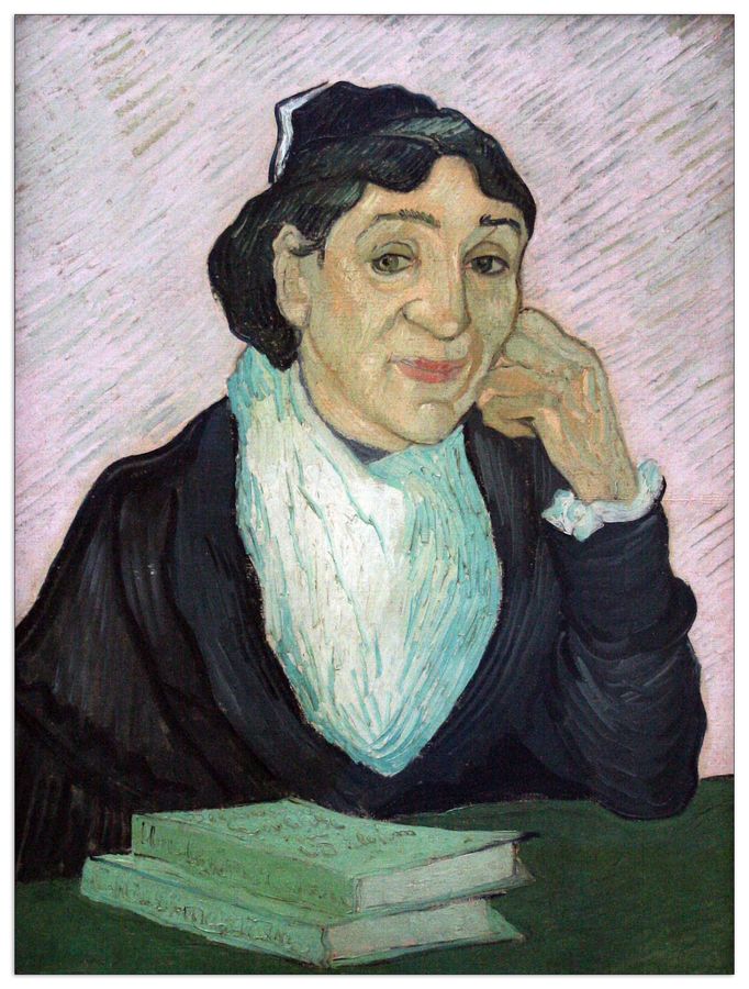 Van Gogh Vincent - Portrait of Madame Ginoux , Decorative MDF Panel (60x80cm)